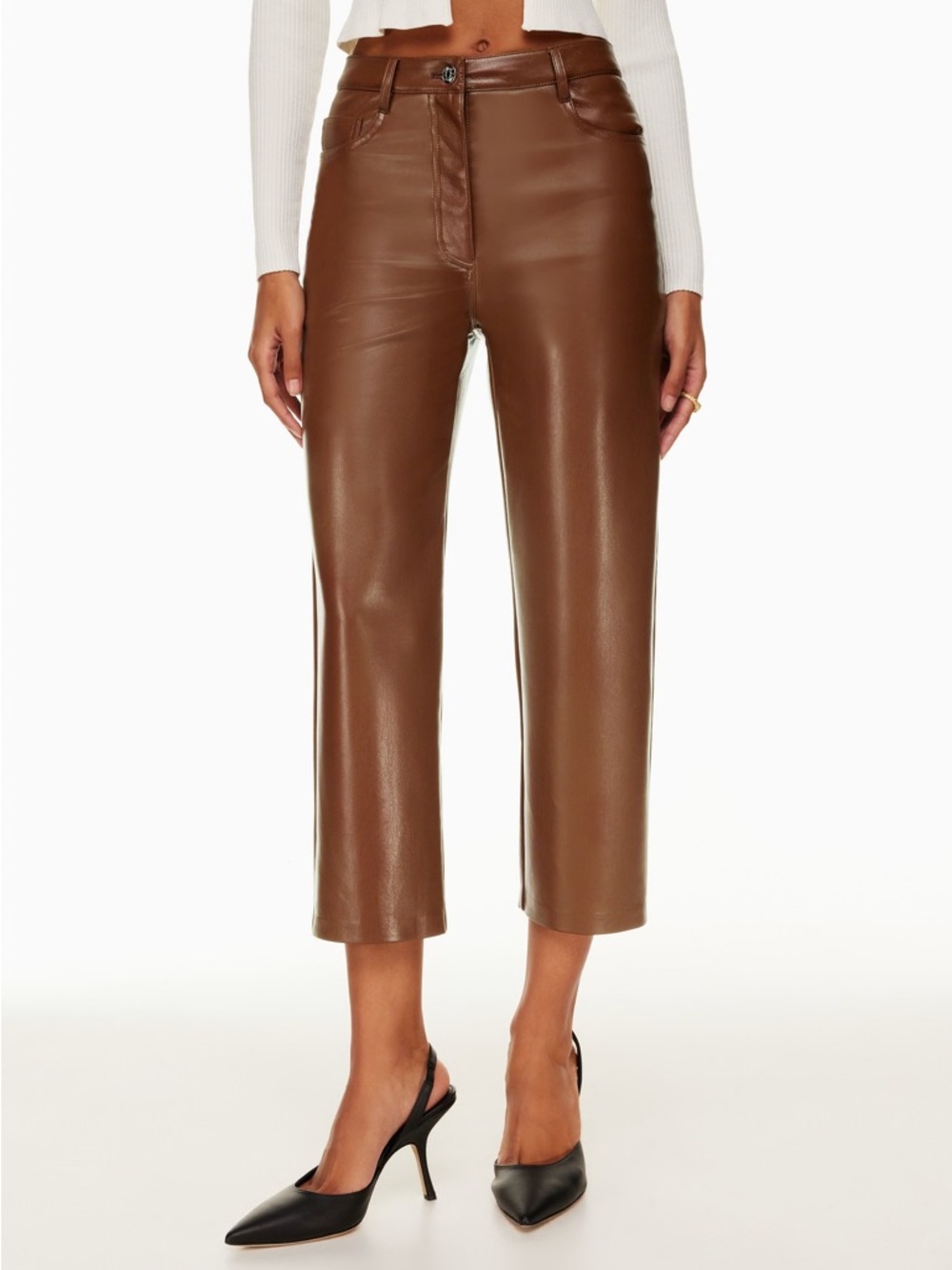 Aritzia Wilfred Melina Cropped Pant